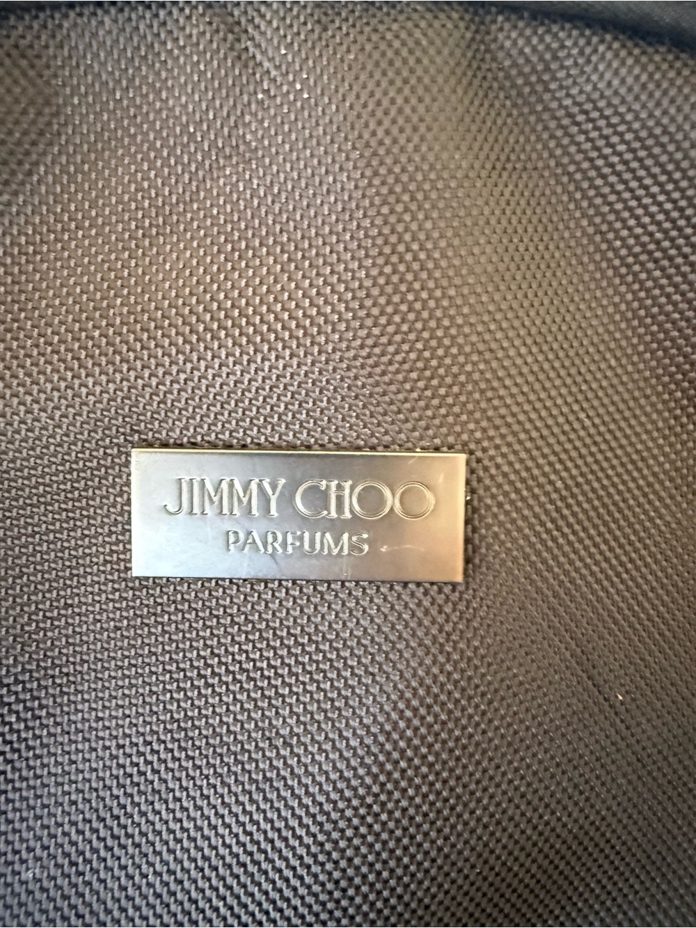 NWOT Jimmy Choo Black Nylon Backpack with Front Pocket
